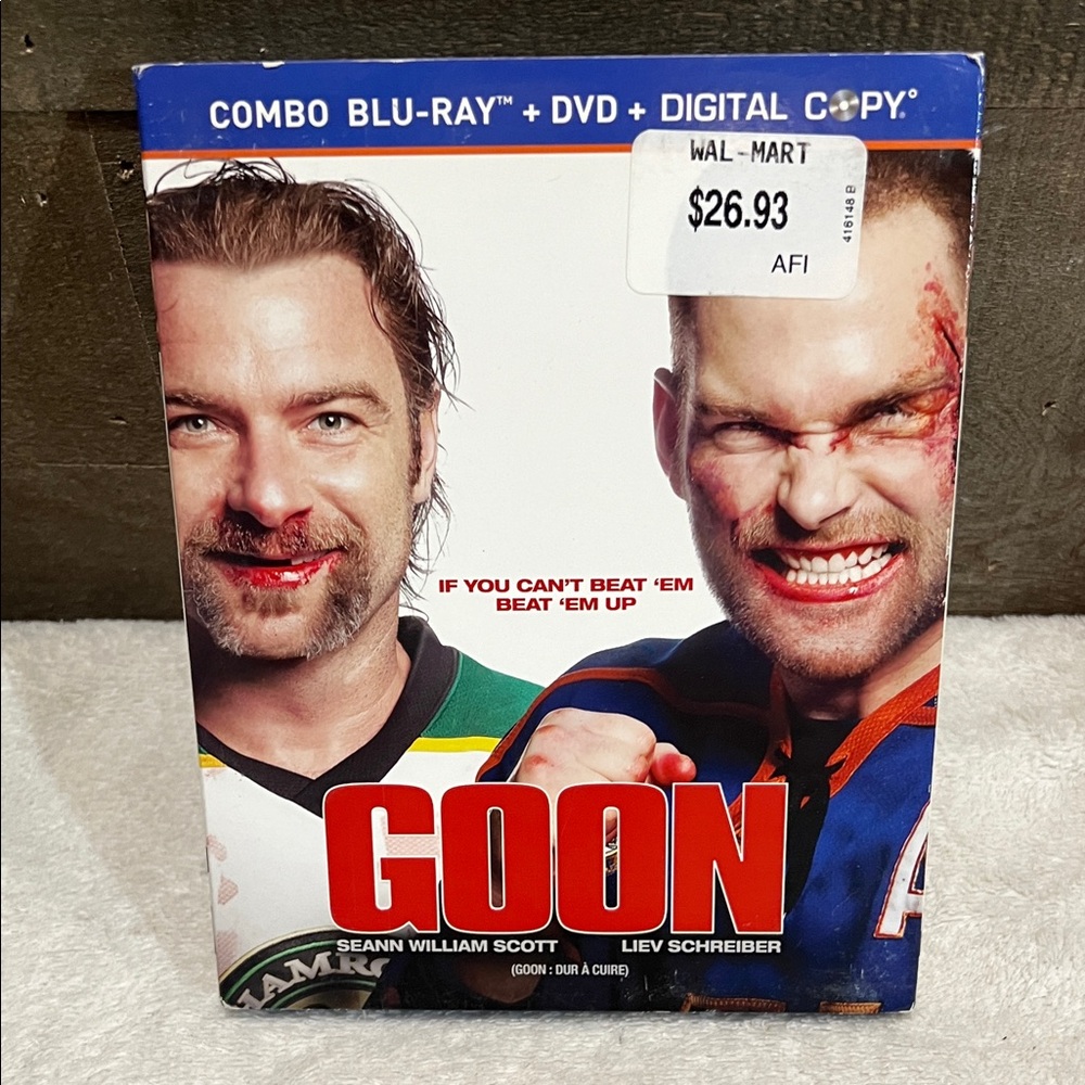 Goon Blu-ray DVD Blu-Ray Combo